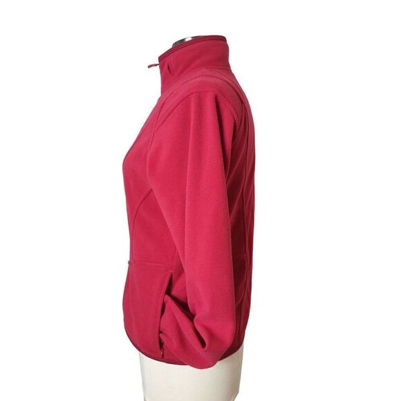 Adidas Women's VTG Jacket 3-Stripes Full Zip ClimaWarm Fleece Jacket Medium - Picture 4 of 9